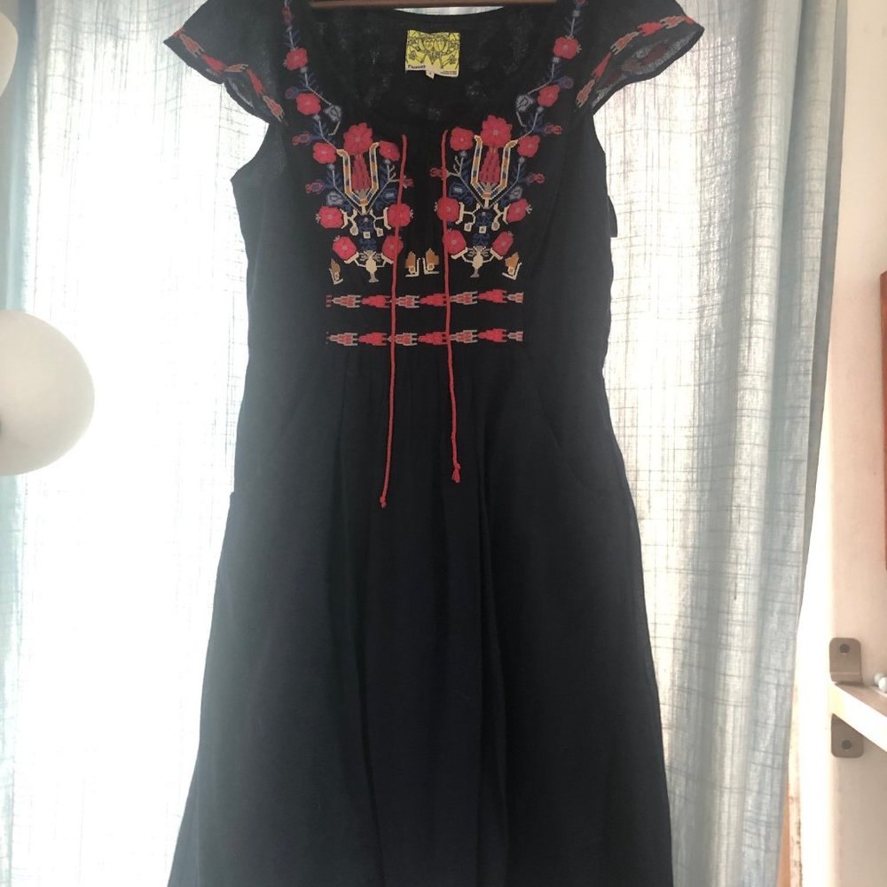 Dress with Embroidery Details